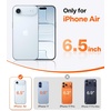 TORRAS Magnetic for iPhone 16 Pro Max Case Silicone with Stand, Fit for MagSafe, 360 Ring Stand with Camera Control, Ostand Q3 Silicone Rubber Soft Case for iPhone 16 Pro Max 6.9”, Dune Beige(17 Air-Blue)