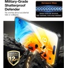TORRAS Military-Grade Screen Protector for iPhone 15 Pro Max [9H+ Aerospace Tempered Glass＆12FT Shatterproof ] One-Step Installation Full Coverage Fit Bubble Free Top-Notch Protection, 2 Pack(iPhone 15 Pro（6.1 inch）)