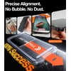 TORRAS Military-Grade Screen Protector for iPhone 15 Pro Max [9H+ Aerospace Tempered Glass＆12FT Shatterproof ] One-Step Installation Full Coverage Fit Bubble Free Top-Notch Protection, 2 Pack(iPhone Air (6.5 inches))