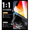 TORRAS Military-Grade Screen Protector for iPhone 15 Pro Max [9H+ Aerospace Tempered Glass＆12FT Shatterproof ] One-Step Installation Full Coverage Fit Bubble Free Top-Notch Protection, 2 Pack(iPhone 17e/16e/14/13 Pro/13 (6.1 inch))