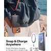 TORRAS MiniMag Power Bank,Ultra-Slim 10,000mAh Magnetic Wireless Portable Charger, 22.5W Fast Charging iPhone Air Magnetic Battery Pack Designed for iPhone 17 Pro Max/17 Pro/Air/16/15/14/13/12, Gray(Meteor Grey)