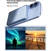 TORRAS MiniMag Pro Portable Charger Power Bank, 10000mAh 15W Magnetic Battery Pack for iPhone 17/16/15/14/13/12, Slim Magnetic Wireless Charger with 30W USB-C, Semi-Solid-State Battery for Travel(Blue)