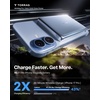 TORRAS MiniMag Pro Portable Charger Power Bank, 10000mAh 15W Magnetic Battery Pack for iPhone 17/16/15/14/13/12, Slim Magnetic Wireless Charger with 30W USB-C, Semi-Solid-State Battery for Travel(Blue)