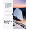 TORRAS MiniMag Pro Power Bank, Ultra Slim Semi Solid-State Portable Charger, Wireless 5,000mAh Magnetic Battery Pack, Fast Charging, Travel Essential for iPhone 17/16/15/14/13/12, Infinite Grey(Blue)