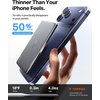 TORRAS MiniMag Pro Power Bank, Ultra Slim Semi Solid-State Portable Charger, Wireless 5,000mAh Magnetic Battery Pack, Fast Charging, Travel Essential for iPhone 17/16/15/14/13/12, Infinite Grey(Grey)
