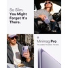 TORRAS MiniMag Pro Power Bank, Ultra Slim Semi Solid-State Portable Charger, Wireless 5,000mAh Magnetic Battery Pack, Fast Charging, Travel Essential for iPhone 17/16/15/14/13/12, Infinite Grey(Purple)