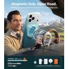 TORRAS O3 Air Gradient for iPhone 17 Pro Max Case with 360 Magnetic Stand | [Fit for MagSafe] [Military-Grade Protection] Slim Case for iPhone 17 Pro Max, 6.9″, Dusk Haze Purple(Misty Fjord)