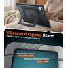 TORRAS Ostand K3 Neo for iPad Air 11 Inch Case (M4 2026, M3 2025, M2 2024), Viewing Angles Adjustable,Ultra Stable Stand, Shockproof Protective Slim Kickstand Case with Pencil Holder, Glacier Sprint(Obsidian Black)