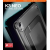 TORRAS Ostand K3 Neo for iPad Air 11 Inch Case (M4 2026, M3 2025, M2 2024), Viewing Angles Adjustable,Ultra Stable Stand, Shockproof Protective Slim Kickstand Case with Pencil Holder, Glacier Sprint(Obsidian Black)
