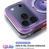 TORRAS Ostand Q3 Air for iPhone 16 Pro Max Case with 360 Magnetic Stand, Fit for MagSafe, Military Grade Drop Tested, Camera Control Button, Shockproof Phone Case for iPhone 16 Pro Max 6.9″, Black(Dawnbreak Guard)