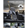 TORRAS Phone Holder for Car [Upgraded Hook Clip Never Shake] Universal Stable Car Phone Mount Air Vent Holder, Cradle Case Friendly Fits for iPhone 16 15 14 13 12 Pro Max, S23 22+Ultra Note 20