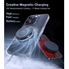 TORRAS PolarCircle Qi2.2 Wireless Charger, 25W Cooling Magnetic Pad for iPhone 17/16, Wireless Charger for Samsung Galaxy S26/S25 with 360°Spin Stand, Semiconductor Game Cooler, with 45W IceNano Plug(Black)