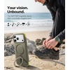TORRAS Q3 Rugged for iPhone 17 Pro Max Case with 360 Magnetic Stand, [Tough 7X Mil-Grade Protection] Fit for MagSafe, [Anti-Slip Grippy Sides] Camera Control Button,Microfiber Lining, Deep Blue(3-Moss Green)