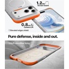 TORRAS Q3 Rugged for iPhone 17 Pro Max Case with 360 Magnetic Stand, [Tough 7X Mil-Grade Protection] Fit for MagSafe, [Anti-Slip Grippy Sides] Camera Control Button,Microfiber Lining, Deep Blue(2-Sandstone Gray)