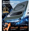 TORRAS Q3 Spin Magnetic 360 Stand for Google Pixel 10 Pro Case / 10 Case, Fit for Magsafe, 4X Military Grade Protection, Shockproof Pixel 10 Pro Phone Case with Stand, Translucent Black(Green)