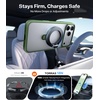 TORRAS Q3 Spin for iPhone 14 Pro Max Case with 360 Magnetic Stand, Compatible with MagSafe, Military Grade Protective Case for iPhone 14 Pro Max Phone Case with Kickstand, Black(Green)