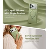 TORRAS Q3 Wind for iPhone 17 Pro Max Case Liquid Silicone, Fit for MagSafe, 360 Spin Magnetic Stand, Soft Grip, Camera Control, Protective Phone Case for iPhone 17 Pro Max Case, Cream Glow(Sage Green)