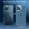 TORRAS Shockproof for iPhone 17 Pro Max Case with Camera Control Button, [12FT Military Grade Drop Protection] Enhanced Grip & Soft Touch Translucent Slim 17 Pro Max Case [3 colors Buttons], Deep Blue(Clear)