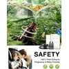 TORRAS Solar-Powered Car Air Freshener Diffuser, Essential Oils, Plant Extracts Scent, Super Quiet Cool Accessory