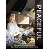 TORRAS Solar-Powered Car Air Freshener Diffuser, Essential Oils, Plant Extracts Scent, Super Quiet Cool Accessory