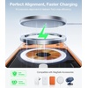 TORRAS Stronger Magnetic & Shockproof for iPhone 17 Pro Max Case, Fit for MagSafe, Mil-Grade Drop Protection, Camera Control, DIY Button, Slim for iPhone 17 Pro Max Phone Case Translucent Deep Blue(Clear)