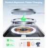 TORRAS Stronger Magnetic & Shockproof for iPhone 17 Pro Max Case, Fit for MagSafe, Mil-Grade Drop Protection, Camera Control, DIY Button, Slim for iPhone 17 Pro Max Phone Case Translucent Deep Blue(Silver)