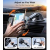 TORRAS Ultra-Durable Phone Holders for Your Car【96+LBS Strongest Suction】 Car Phone Holder Mount, Safety Certs Cell Phone Car Mount Truck for Dashboard Windshield Vent for iPhone 17 16 15 14 Pro Max(Black)