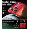 TORRAS & FPF Limited Edition for iPhone 17 Pro Camera Lens Protector, Ultra Clarity, Military-Grade 9H+ Aerospace Glass, Anti-Scratch, Ultimate Durability, Easy Installation, Glory Slash, 1 Pack(Glory Slash)