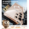 TORRAS for S25 Ultra Case, [4X Military Grade Drop Tested] [Build in Stand] [Fit for Magsafe] Shockproof Slim Protective for Samsung Galaxy S25 Ultra Case Clear(Clear)