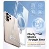 TORRAS for S25 Ultra Case, [4X Military Grade Drop Tested] [Build in Stand] [Fit for Magsafe] Shockproof Slim Protective for Samsung Galaxy S25 Ultra Case Clear(Clear)