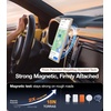 TORRAS for S25 Ultra Case, [4X Military Grade Drop Tested] [Build in Stand] [Fit for Magsafe] Shockproof Slim Protective for Samsung Galaxy S25 Ultra Case Clear(Apricot)