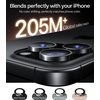 TORRAS for Samsung Galaxy S26 Ultra Camera LENs Protector, 1:1 Perfect Fit&HD Clear, [9H+] Military-Grade, Case Friendly, Anti-Scratch, Anti Fingerprint, Easy Installation, Metal Frame, Black(Desert Titanium)