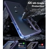 TORRAS for Samsung Galaxy S26 Ultra Case Clear, [2026 Upgraded Non-Yellowing] [12FT Military-Grade Protection] Transparent Slim Case for Samsung S26 Ultra Case Thin, Diamond Clear, Hard, 6.9″(Purple)