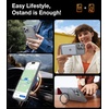 TORRAS for iPhone 16 Pro Max Case Clear with Stand, [Fit for MagSafe][Shockproof Military Grade Protection] Slim Magnetic Phone Case for iPhone 16 Pro Max 6.9″ 2024, Clear(Natural Titanium)