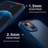 TORRAS for iPhone 17 Pro Case, Beyond Military-Grade Protection, Camera Control Button, DIY Buttons, Translucent Matte Slim Thin Shockproof Hard Back Anti-Scratch case for iPhone 17 Pro, Deep Blue(Navy Blue)