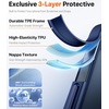TORRAS for iPhone 17 Pro Case, Beyond Military-Grade Protection, Camera Control Button, DIY Buttons, Translucent Matte Slim Thin Shockproof Hard Back Anti-Scratch case for iPhone 17 Pro, Deep Blue(Deep Blue-17Pro)