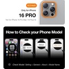 TORRAS for iPhone 17 Pro Max Case Crystal Clear, [Anti-Yellowing][Military-Grade Protection], Ultra Slim Transparent Anti-Scratch Back, Soft Bumper, Non-Slip 17 Pro Max Phone Case, Clear 6.9″(Clear Black)