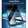 TORRAS for iPhone 17 Pro Max Case Crystal Clear, [Anti-Yellowing][Military-Grade Protection], Ultra Slim Transparent Anti-Scratch Back, Soft Bumper, Non-Slip 17 Pro Max Phone Case, Clear 6.9″(Clear Black)