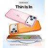 TORRAS for iPhone 17 Pro Max Case Crystal Clear, [Anti-Yellowing][Military-Grade Protection], Ultra Slim Transparent Anti-Scratch Back, Soft Bumper, Non-Slip 17 Pro Max Phone Case, Clear 6.9″(Clear Pink)