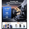 TORRAS【96+LBS Strongest Suction Ultra-Durable Cell Car Phone Holder Mount | Patent & Safety Certs, Fits Large Phones & Thick Cases, Extra Sticky Grip, Airbag Clamp, Temp-Resistant, All Road Conditions(Gray)