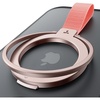 TORRAS 2025 Upgrade (Gen 6.0) Magnetic Phone Grip Holder Kickstand with Braided Strap, Fit for MagSafe Ring Removable, for iPhone 17 16,15, 14, 13 12 Pro/Max Samsung Galaxy, Google, Bronze Black(Rose Gold w/ Braided Nylon Strap)