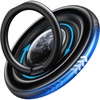 TORRAS 360° Fidget Spinner Magnetic Phone Grip Ring Holder Kickstand, Fit for PopSocket MagSafe Accessories Removable for iPhone 16,15,14, 13, 12 Pro/Max,Samsung Galaxy, Google, Ostand SpinRing, Black