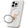 TORRAS 360 Spin Stand for iPhone 16 Pro Case, Fit for Magsafe, Mil-STD Protective Hard PC Scratch-Resistant Case for iPhone 16 Pro Phone Case, Ostand Spin, Ivory White, 6.3 inch