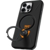 TORRAS 360 Spin Stand for iPhone 16 Pro Case, Fit for Magsafe, Mil-STD Protective Hard PC Scratch-Resistant Case for iPhone 16 Pro Phone Case, Ostand Spin, Onyx Black, 6.3 inch