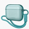 TORRAS A3 Neo for AirPods Pro 3 Case, 3rd Generation (2025), Rugged Drop Protection, Anti-Yellowing TPU, Slim Translucent Cover, Wireless Charging Compatible, Keychain Lanyard, Glacier Sprint(Glacier Sprint)
