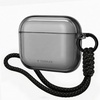 TORRAS A3 Neo for AirPods Pro 3 Case, 3rd Generation (2025), Rugged Drop Protection, Anti-Yellowing TPU, Slim Translucent Cover, Wireless Charging Compatible, Keychain Lanyard, Glacier Sprint(Black)