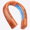 TORRAS COOLiFY 2026 Neck Air Conditioner 2S PRO, Ice-Feel Semiconductor Cooling Neck Cooler & Personal Air Conditioner for Golf,Travel & Music Festival, Premium Gifts for Father Men Women, Black(Orange)