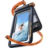 TORRAS IP68 Waterproof Phone Pouch Double Space, Floating Waterproof Phone Case with Lanyard for iPhone 17 Pro Max 16 15 14 S26 S25, Phone Dry Bag Vacation Cruise Ship Travel Essentials 7.0”, White(Black)