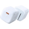 TORRAS IceNano USB C Charger Block, 45W Ultra-Mini Foldable Portable Fast Charging for iPhone 17/16/15 Series, iPad Pro, Compatible with TORRAS Case, Glacier White(Glacier White)
