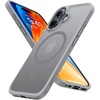 TORRAS Magnetic Shockproof for iPhone 17 case with Camera Control, [12FT Military Grade Drop Protection][Fit for MagSafe], Slim Translucent Anti-Fingerprint & Soft Touch Case for iPhone 17, Black(Natural Titanium)